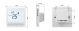 Programmable room thermostat for Electric Underfloor Heating (Probe or Air Sensing ) 16A