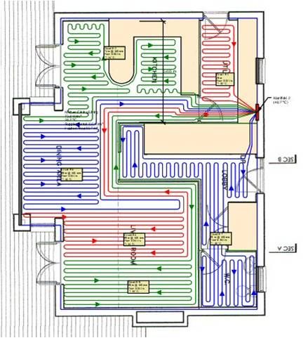 Underfloor Heating CAD Design Service