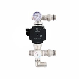Multi Room Pump Pack Mixing Valve Unit with Grundfos A-rated Pump