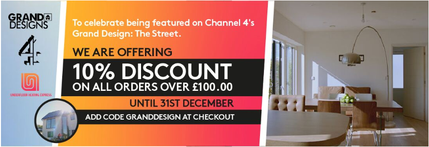 Underfloor Heating Express Featured on TV - Channel 4 Grand Design